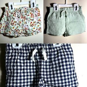 Toddler Shorts Bundle Size 3T